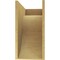 Ekena Millwork 12"W x 24"D x 24"H Classic Del Monte Rough Cedar Woodgrain TimberThane Corbel, Primed Tan CORUR12X24X24DELRCPR - alternate 5